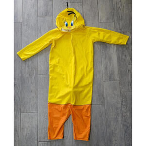 Kids Rubie's Looney Tunes Tweety Bird Halloween Costume One Piece Size S M 4-10